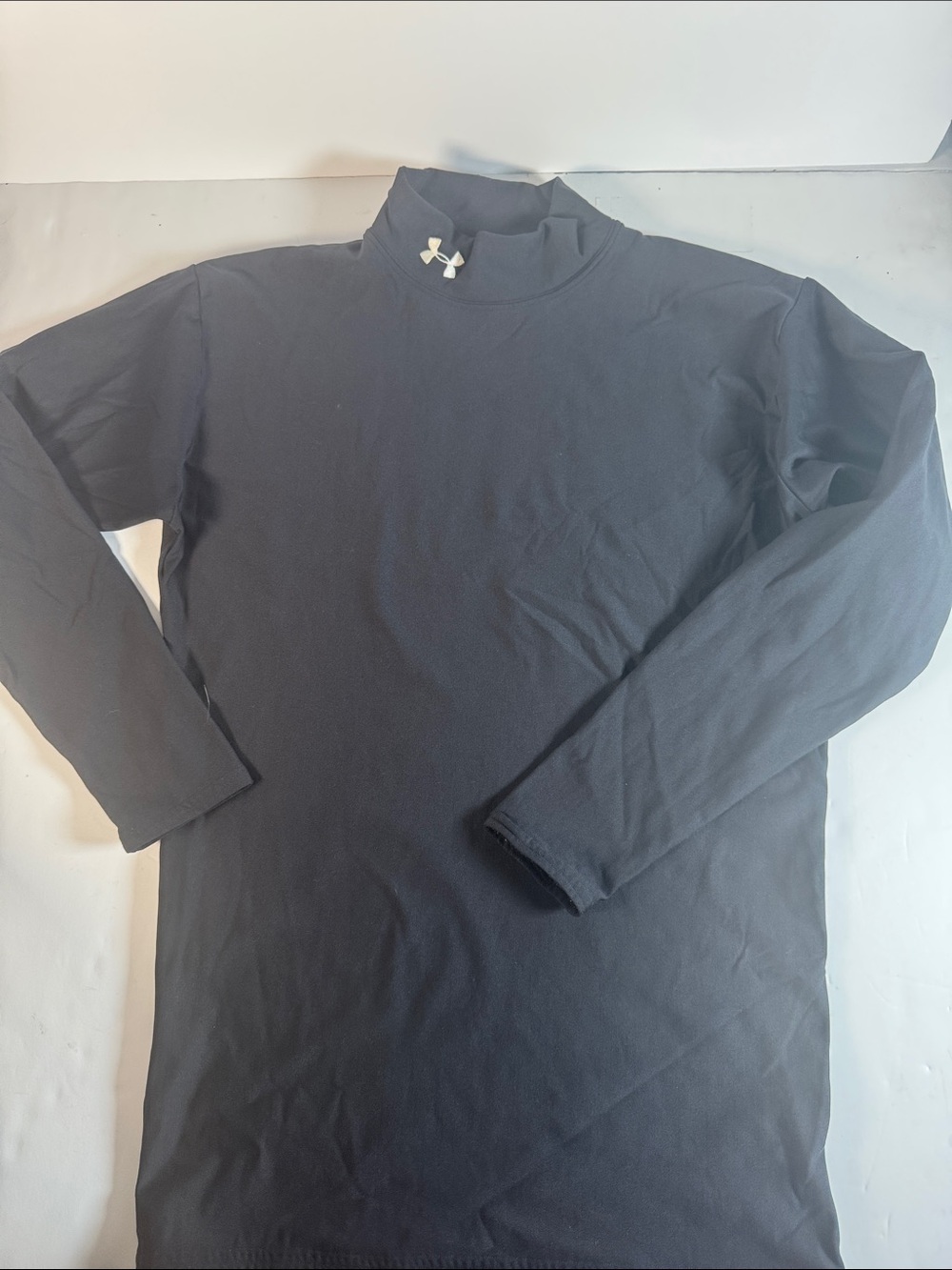 Under Armour Men’s Black Turtleneck Performance Long Sleeve Top